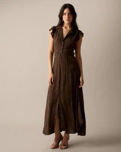 Vestido Marrón Eire