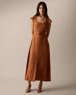 Vestido Marrón Lola
