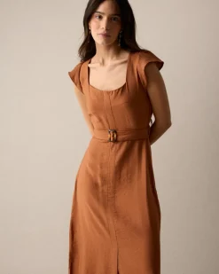 Vestido Marrón Lola