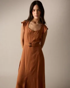 Vestido Marrón Lola