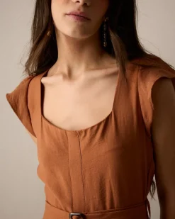 Vestido Marrón Lola